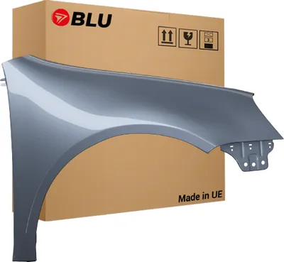 Zdjęcie produktu dla BLU Błotnik pasujący do VW Volkswagen GOLF V 5 SCHRÄGHECK LD7X Prawy Szary PlatinGrau | 2003-2009 | Przedni Przód | Lakierowany | Gotowy do montażu  | Stal