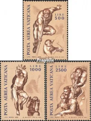 Produktbild von Briefmarken Vatikanstadt 1976 Mi 675-677 (kompl.Ausg.) postfrisch Flugpost
