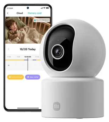 Produktbild von Xiaomi Smart Camera C302 Innenüberwachungskamera 3 MP, 2K, 360°-Erfassung, KI-Erkennung, Zwei-Wege-Audio, Nachtsicht