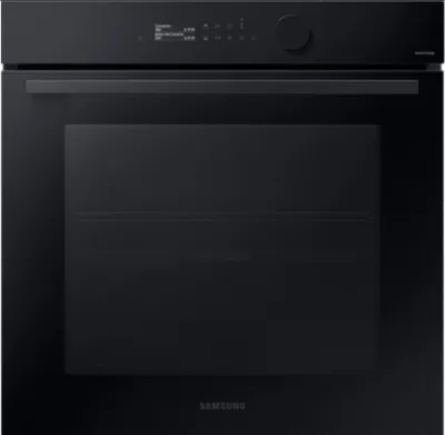 Image de Four intégrable multifonction 76l 60cm a pyrolyse verre noir - Samsung - NV7B5675WAK - série 5 bespoke