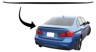 Imagen del producto de Alerón para el maletero, diseño M3, color mate, compatible con BMW Serie 3 F30 a partir de 2010.