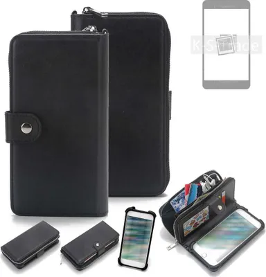 Produktbild von K-S-Trade 2in1 Handyhülle Schutzhülle kompatibel mit Samsung Galaxy S23+  & Portemonnee Cover Handy Hülle Case Etui Geldbörse Wallet Bookstyle