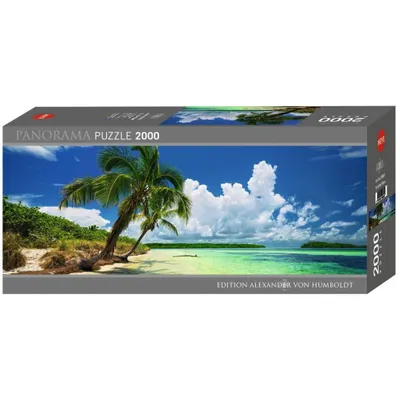 Obrázek produktu pro 2000 dílků Panorama Puzzle - Humboldt Edition: Paradise Palms