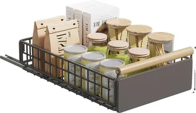Image de Étagère de rangement, réglable, installation facile, petite