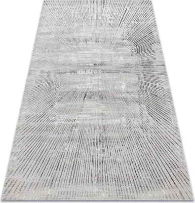 Produktbild von BLISS Z206AZ256 Teppich hellgrau / grau – Linien, modern, strukturell Grau 120x170 cm
