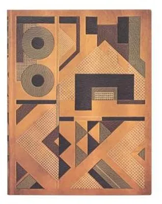 Obrázek produktu pro Paperblanks Moutarde, Vzorovaný, Oranžová, 176 listy, 100 g/m², Linkovaný papír, Měkký obal