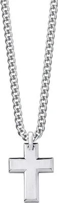 Produktbild von S.Oliver Herren Kette Edelstahl Kreuz 2026009