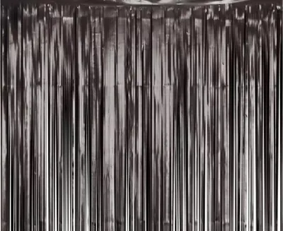 Produktbild von Dekorativer Vorhang, schwarz matt, B&C, 100 x 200 cm