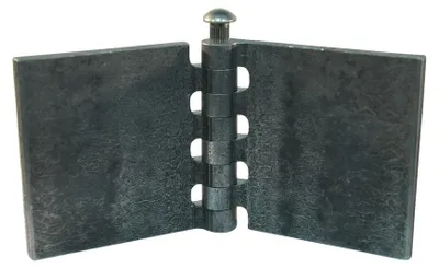 Scharniere Novio Gerades Türscharnier mit Edelstahlstift 80 x 80