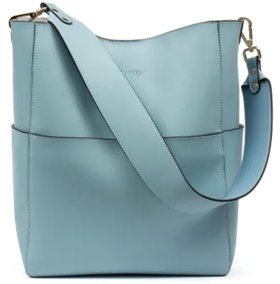 Produktbild von Damen Handtasche aus echtem Leder mit Schulterriemen