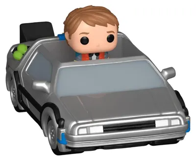 Image de FUNKO Bitty POP - Rides Retour vers le futur Marty McFly et Time Machine