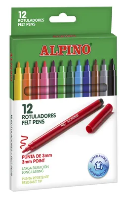 Produktbild von Aga Marker ALPINO Classic 12 Farben