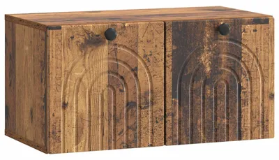 Immagine prodotto di vidaXL Mobile TV da parete in legno antico 59,5 x 31 x 30 cm