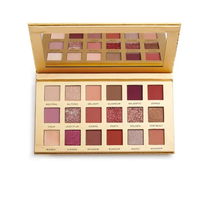 Produktbild von Makeup Revolution Pro 18-Farben Neue Neutrale Lidschattenpalette - Vielseitige Farbharmonie fr jeden Look