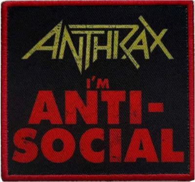 Produktbild von Anthrax Anti-Social Aufbügler