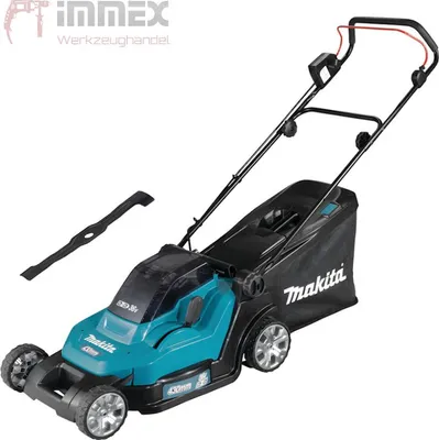 Produktbild von Makita Akku-Rasenmäher 2x18V DLM432Z 43cm