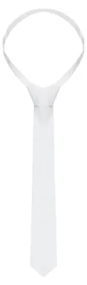 Produktbild von Karlowsky - Krawatte für Herren/Damen Uni LT3104 (Einheitsgröße) (Weiß)