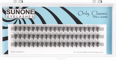 Zdjęcie produktu dla Sunone Only Classic rzęsy kępki standard 14mm, 60 sztuk