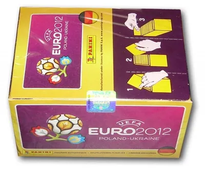Produktbild von EURO 2012 Sticker Display VPE 100 Tüten