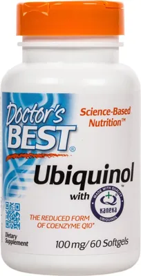 Productafbeelding van VoedingssupplementenDoctor's Best Ubichinol Koenzym Q10 100 Mg (60 capsules) 4369