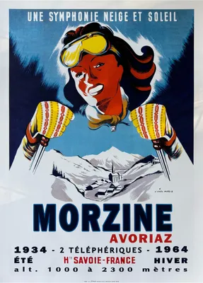 Immagine prodotto di Morzine - Avoriaz - Poster 50x70 cm