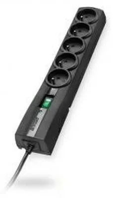 Produktbild von Ever CLASSIC 3m Schwarz 5 AC-Ausgänge 250 V