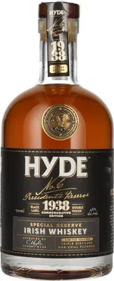 Produktbild von Hyde No.6 PRESIDENT'S RESERVE 1938 Commemorative Edition Special Reserve 46% Vol. 0,7l