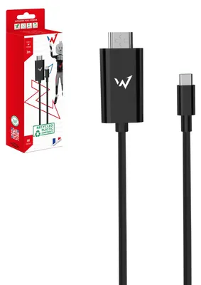 Obrázek produktu pro USB-C na HDMI kabel, 4K, 30 Hz, délka 3 metry, pro MacBook, PC a tablety
