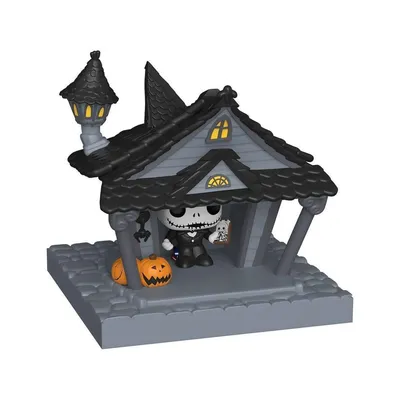 Immagine prodotto di Nightmare before Christmas - Jack Skellington e la casa di Jack Bitty Pop! Funko