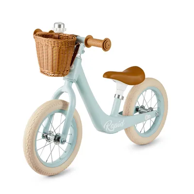 Immagine prodotto di Kinderkraft RAPID 2 Bici senza pedali leggera con telaio in magnesio e cestino Blu