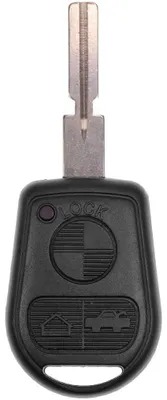 Produktbild von Gehäuse Autoschlüssel Techstar für BMW E36, E31, E38, E39, E40 - 3 Tasten - Klinge HU58
