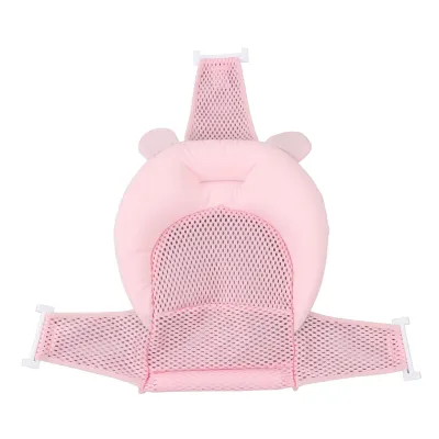 Zdjęcie produktu dla Poduszka do siedzenia w wannie dla niemowląt Wygodna, miękka, regulowana, bezpieczna poduszka do kąpieli dla niemowląt i noworodków (typ 2)