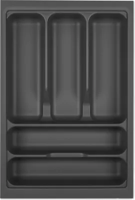 Produktbild von ORGA-BOX I Besteckeinsatz 319 x 473 oriongrau mit Perlstruktur - Anti-Rutsch für Blum Tandembox Antaro / Intivo u. ModernBox im 40er Schrank