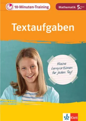 Produktbild von 10-Minuten-Training Mathematik Textaufgaben 5. Klasse