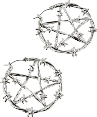 Produktbild von Killstar Ohrringe - Life's A Witch Large Silver