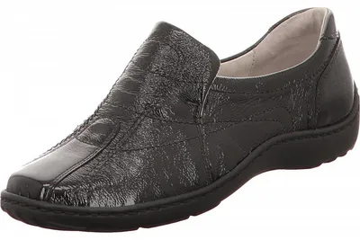 Produktbild von WALDLÄUFER Damen  Slipper sportlich schwarz Gr. 4