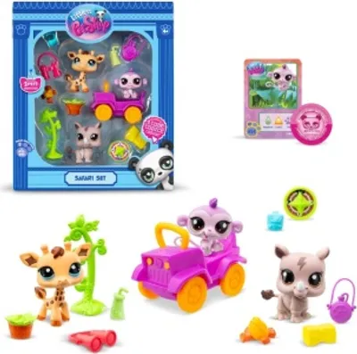 Obrázok produktu pre TM Toys Littlest Pet Shop 3 figúrky Safari