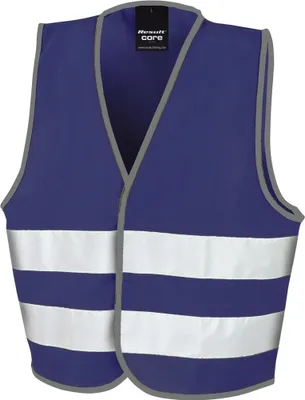 Produktbild von Result - "Enhanced" Hi-Vis Weste für Kinder PC4180 (M) (Marineblau)
