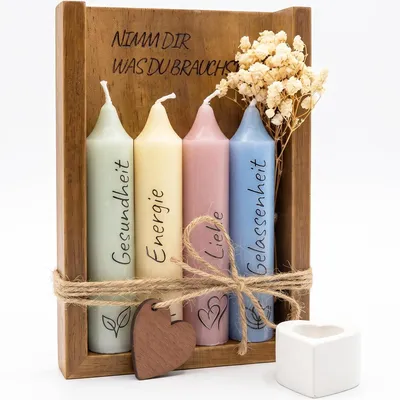 Image de Coffret cadeau pour femmes, comprenant des bougies et tout ce dont vous avez besoin