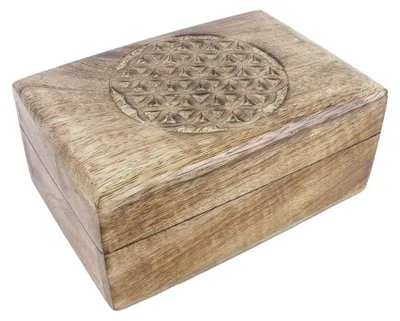 Produktbild von Schatulle aus Palisander-Holz, Größe ca. 16 x 11 x 7 cm