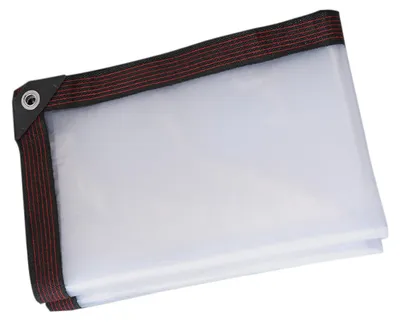 Image de Bâche transparente imperméable pour extérieur 3 x 4 m