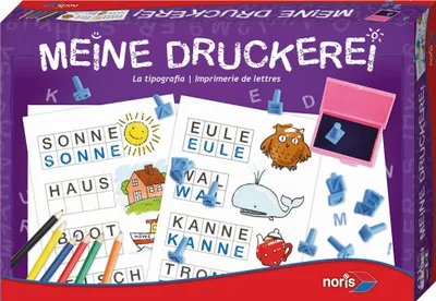 Produktbild von Noris Spiele Meine Druckerei; 606049106