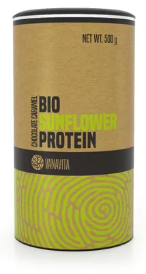 Immagine prodotto di GymBeam - Proteine di girasole- VanaVita, 500 g, cioccolato e caramello