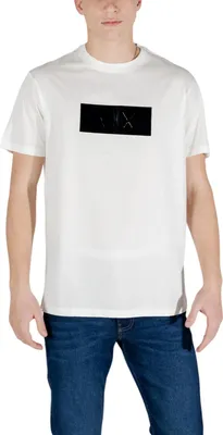 Produktbild von Armani Exchange Herren T-Shirt Weiß 483254 : Größe - M Größe: M