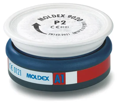 Produktbild von Moldex 9020 Atemschutz-Kombifilter A1-P2, Gas- und Partikelfilter für Serie 7000/9000, EN 14387