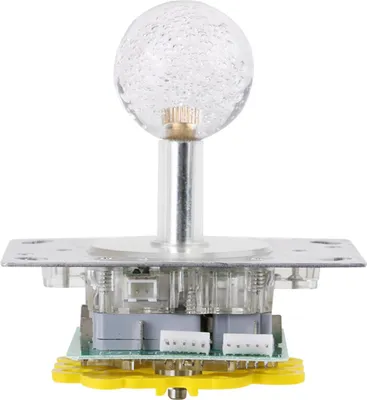 Produktbild von LED-bunter beleuchteter Joystick, umschaltbar von 4- auf 8-Wege-Betrieb für Arcade-Spiele