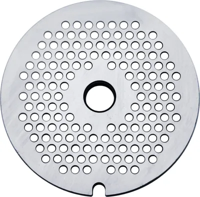 Zdjęcie produktu dla Tarcza perforowana Invest rozmiar 8 -2,7 mm do maszynki do mielenia mięsa Bosch *Jupiter*Zelmer*Alexanderwerk*Westmark kompatybilna z maszynką do mielenia mięsa rozmiar 8