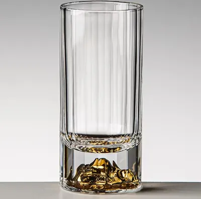 Obrázek produktu pro Křišťálová sklenice se zlatým detailem - 100ml KP35404