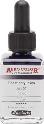 Produktbild von Indigo 28ml Schmincke Aero Color 28 400 023 Airbrush Farbe