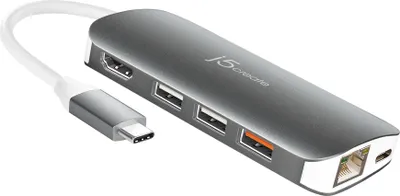 Immagine prodotto di j5create JCD383-N Adattatore multiplo USB-C 9 in 1